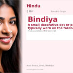 Bindiya Name Meaning and Details
