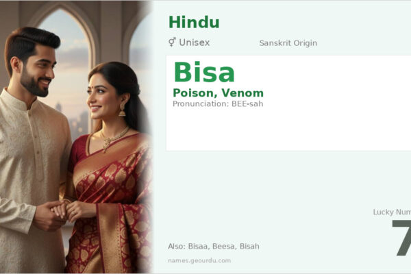 Bisa Name Meaning — Sanskrit Origin, Gender & Details (2025)