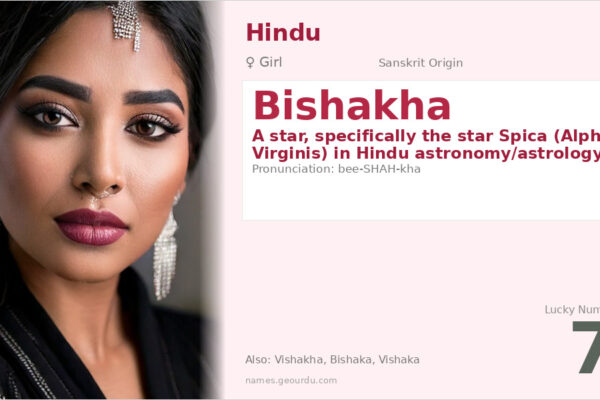 Bishakha Name Meaning — Hindu Origin, Girl Name & Astrological Significance (2025)