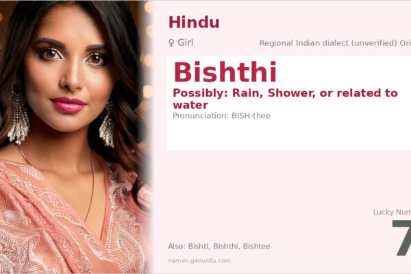 Bishthi Name Meaning — Origin, Gender & Details (2025)