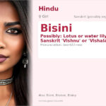 Bisini Name Meaning and Details