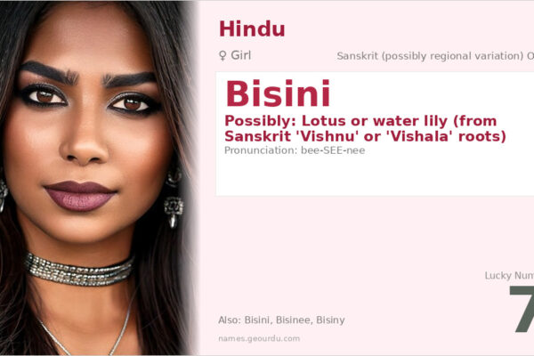 Bisini Name Meaning — Origin, Gender & Details (2025)