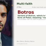 Botros Name Meaning and Details