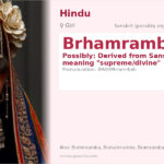 Brhamramba Name Meaning and Details