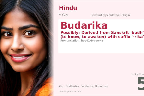 Budarika Name Meaning — Origin, Gender & Details (2025)