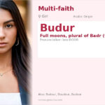 Budur Name Meaning and Details
