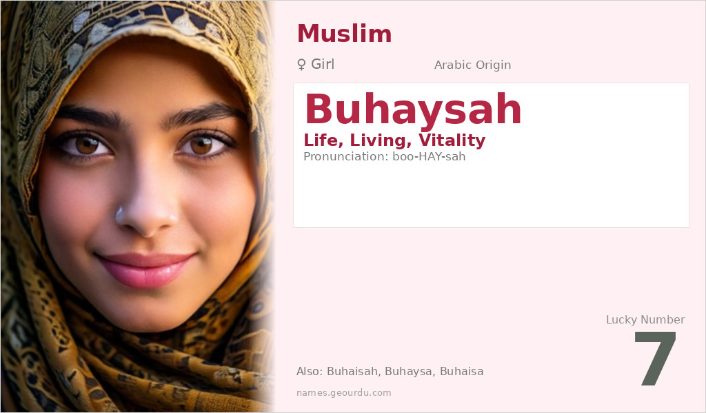 Buhaysah Name Meaning and Details