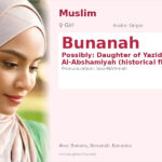 Bunanah Name Meaning and Details