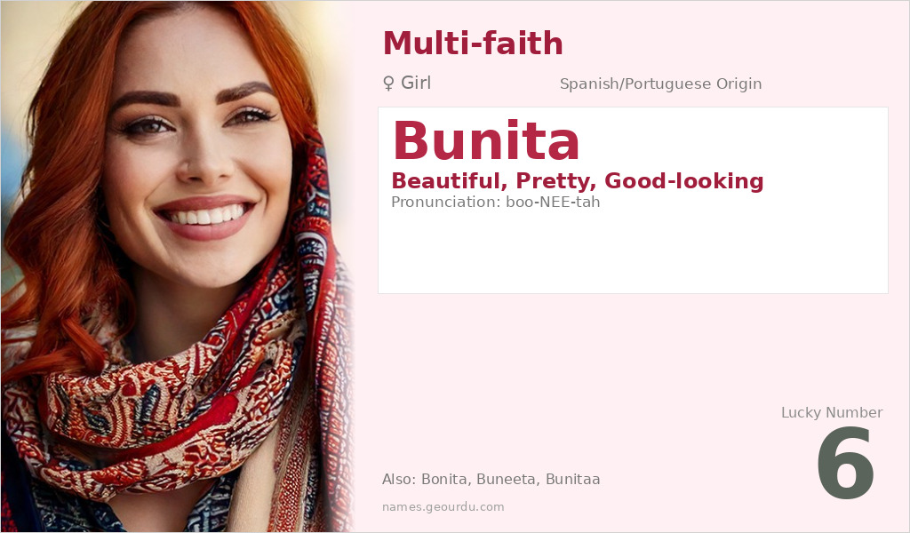 Bunita Name Meaning and Details