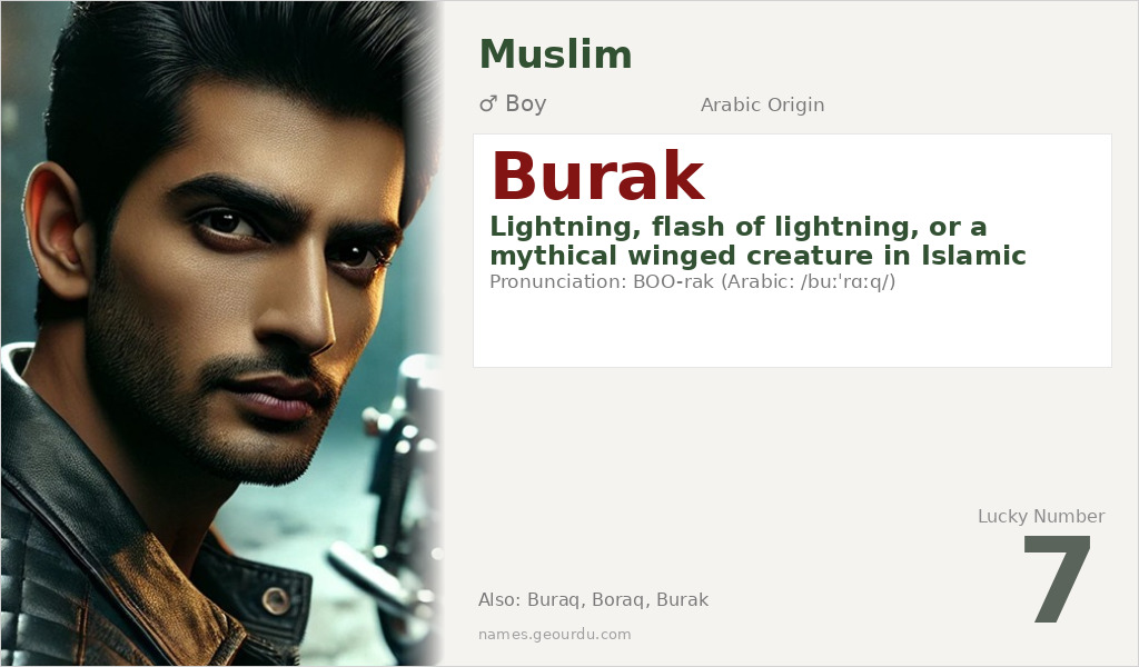 Burak Name Meaning and Details