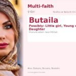 Butaila Name Meaning and Details