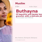 Buthayna Name Meaning and Details