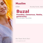 Buzal Name Meaning and Details