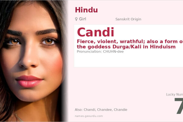 Candi Name Meaning — Sanskrit Origin, Hindu Goddess & Details (2025)