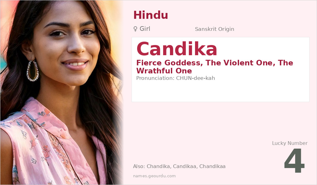 Candika Name Meaning and Details