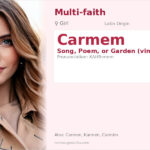 Carmem Name Meaning and Details