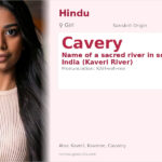 Cavery Name Meaning and Details