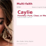 Caylie Name Meaning and Details