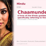 Chaamundee Name Meaning and Details