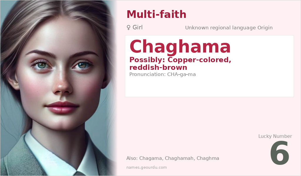 Chaghama Name Meaning and Details