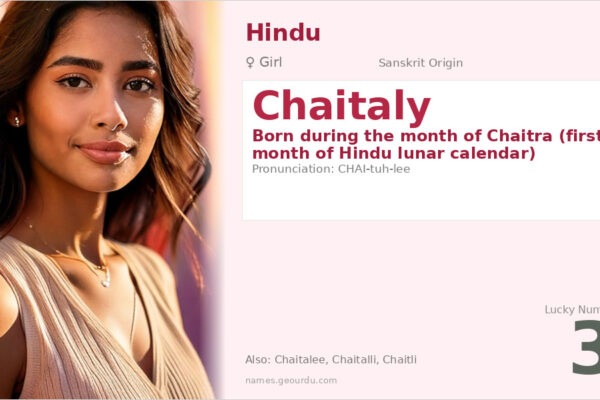Chaitaly Name Meaning — Sanskrit Origin, Girl Name & Details (2025)