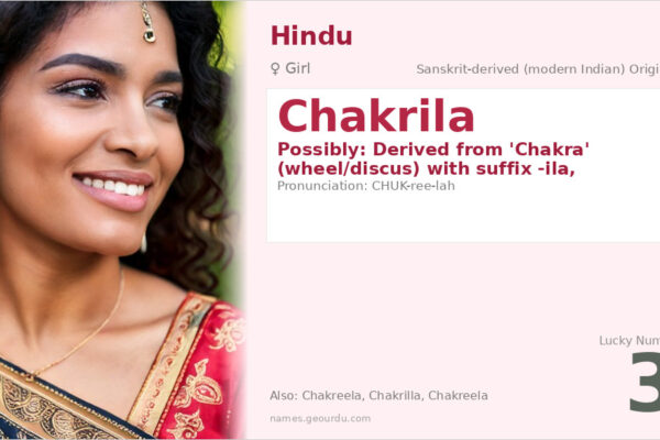 Chakrila Name Meaning — Origin, Gender & Details (2025)