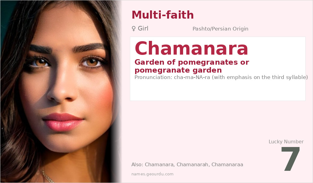 Chamanara Name Meaning and Details