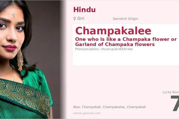 Champakalee Meaning — Sanskrit Origin, Girl Name & Details (2025)