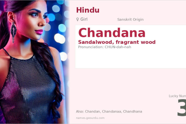 Chandana Name Meaning — Sanskrit Origin, Girl Name & Details (2025)