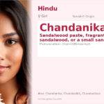 Chandanika Name Meaning and Details