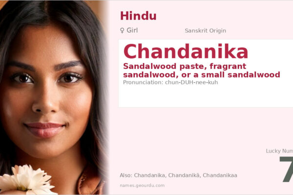Chandanika Meaning — Sanskrit Origin, Girl Name & Details (2025)