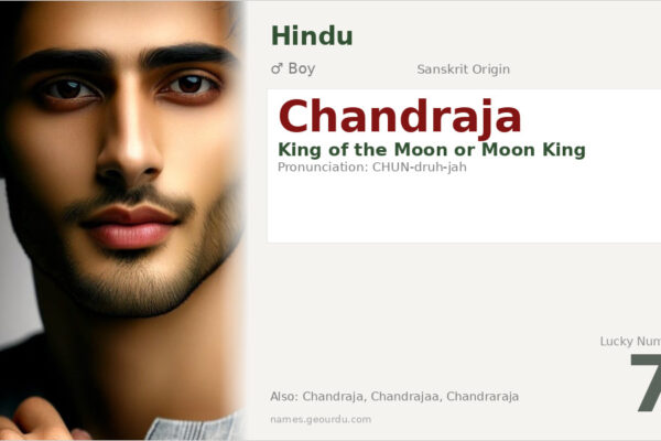 Chandraja Name Meaning — Sanskrit Origin, Boy Name & Details (2025)