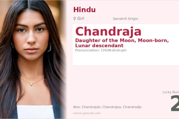 Chandraja Name Meaning — Sanskrit Origin, Girl Name & Details (2025)