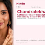 Chandralekhaa Name Meaning and Details