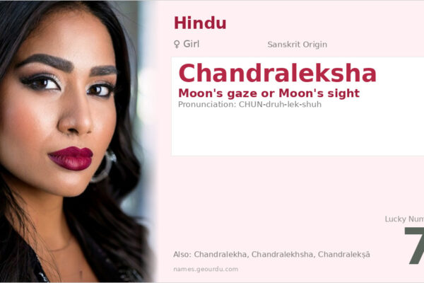Chandraleksha Meaning — Sanskrit Origin, Girl Name & Details (2025)
