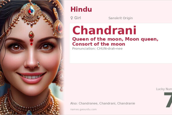 Chandrani Name Meaning — Sanskrit Origin, Girl Name & Details (2025)