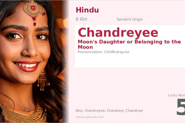 Chandreyee Name Meaning — Sanskrit Origin, Girl Name & Details (2025)
