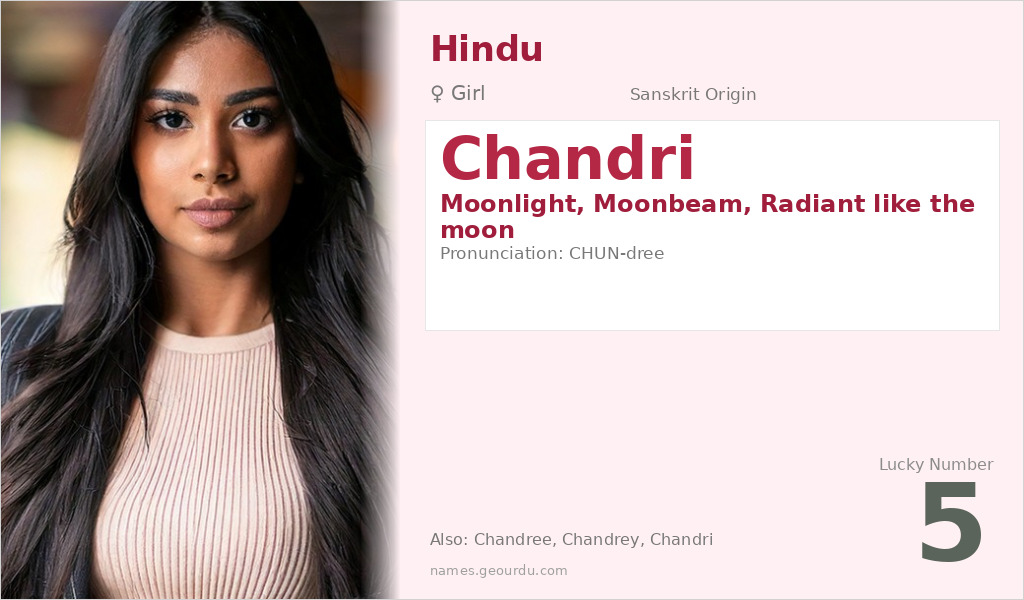 Chandri Name Meaning and Details
