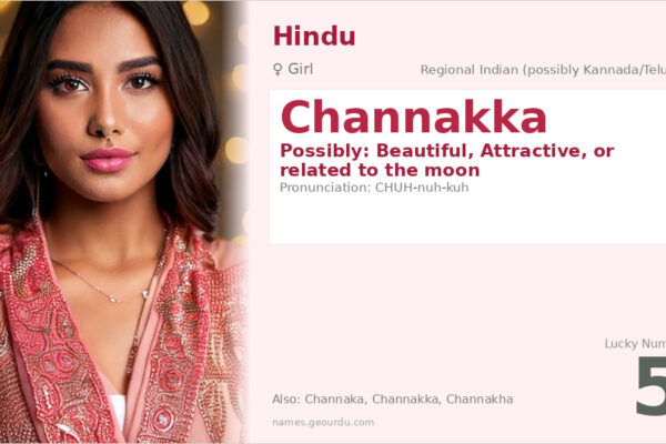 Channakka Name Meaning — Origin, Gender & Details (2025)