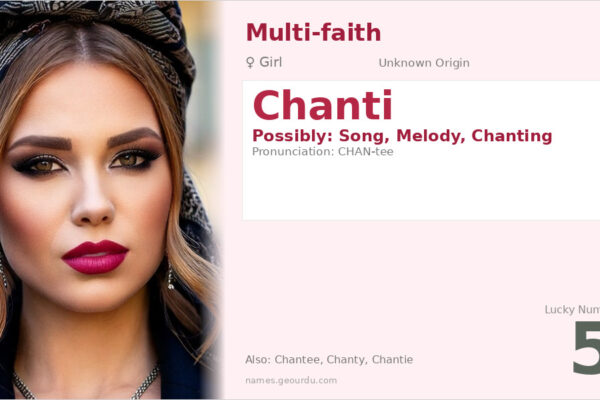 Chanti Name Meaning — Origin, Gender & Details (2025)