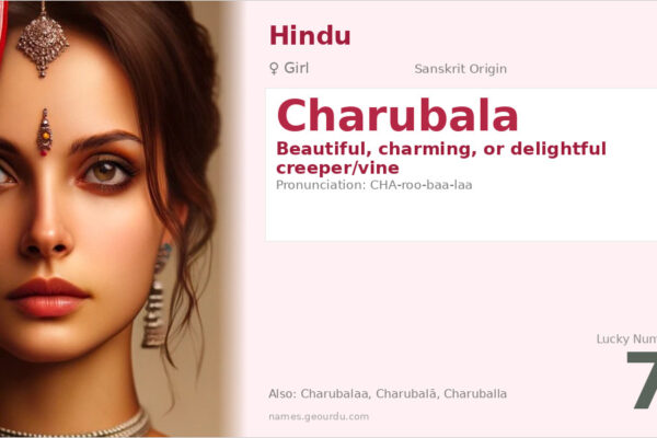 Charubala Name Meaning — Sanskrit Origin, Girl Hindu Name & Details (2025)