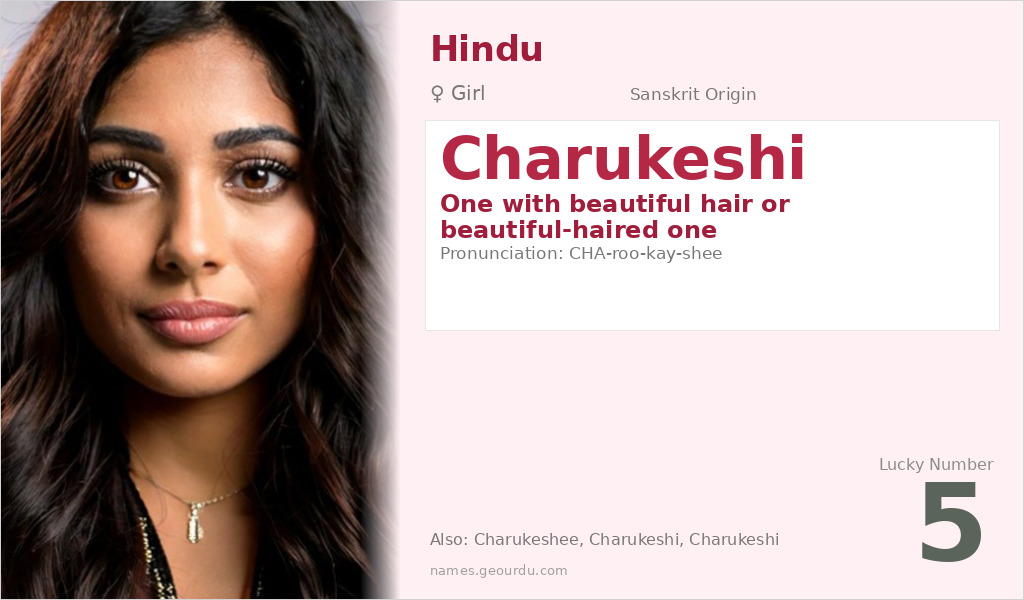 Charukeshi Name Meaning and Details
