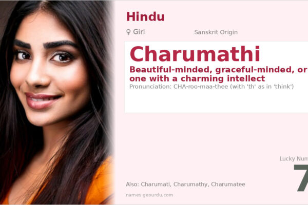 Charumathi Meaning — Sanskrit Origin, Girl Name & Details (2025)