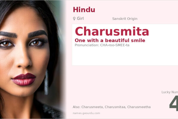 Charusmita Meaning — Sanskrit Origin, Girl Name & Details (2025)