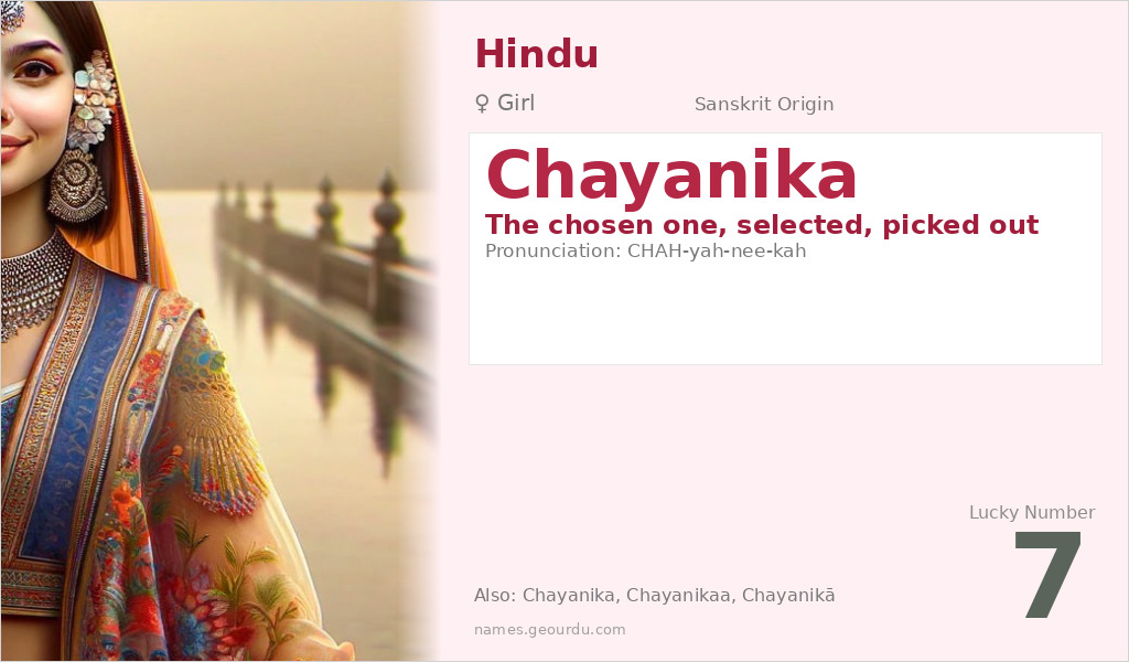 Chayanika Name Meaning and Details