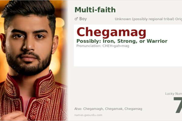 Chegamag Name Meaning — Origin, Gender & Details (2025)