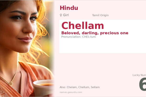 Chellam Name Meaning — Tamil Origin, Girl Name & Details (2025)