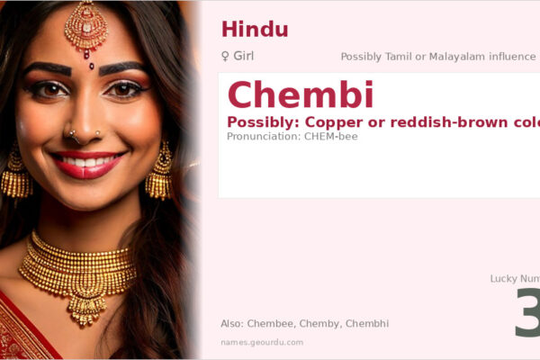 Chembi Name Meaning — Origin, Gender & Details (2025)