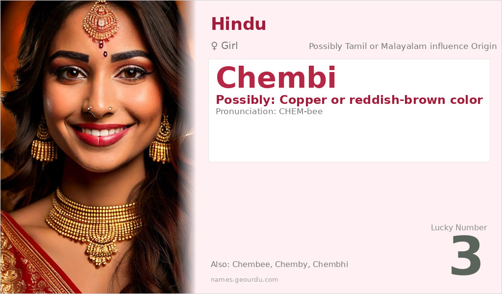Chembi Name Meaning and Details
