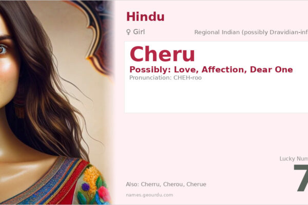 Cheru Name Meaning — Origin, Gender & Details (2025)